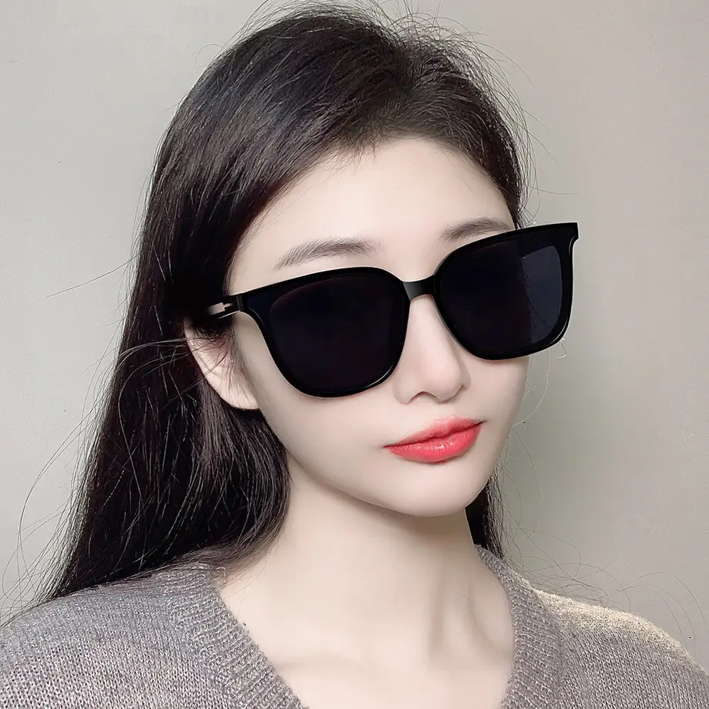 Men Women Cat Eye Sunglasses Anti UV Brown Polarized - Image 7