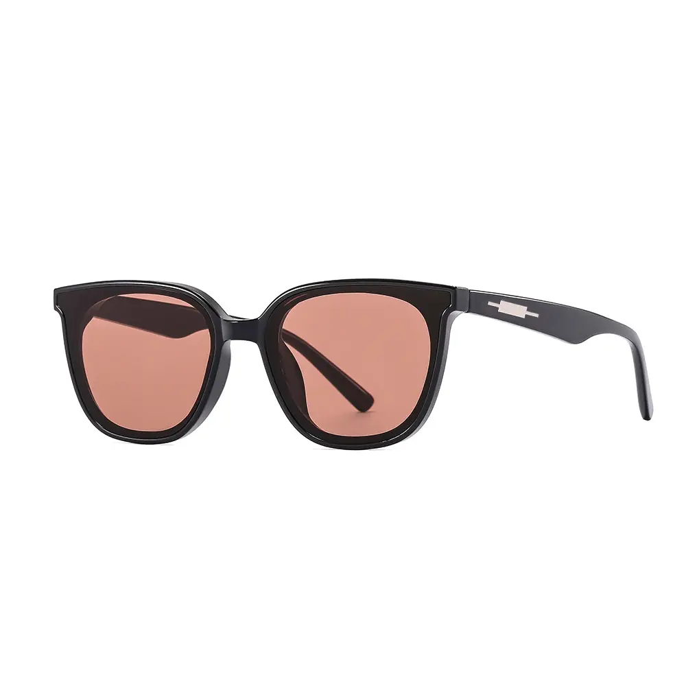 Men Women Cat Eye Sunglasses Anti UV Brown Polarized - Image 2