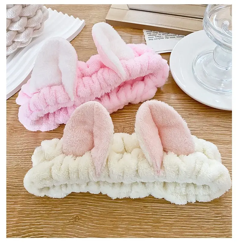 Cat Ear Flannel Headband for Women — feature 14