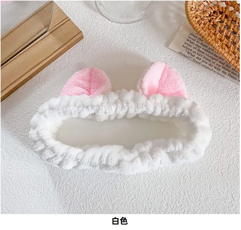 Cat Ear Flannel Headband for Women — feature 16