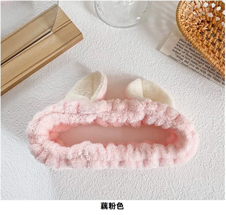 Cat Ear Flannel Headband for Women — feature 18