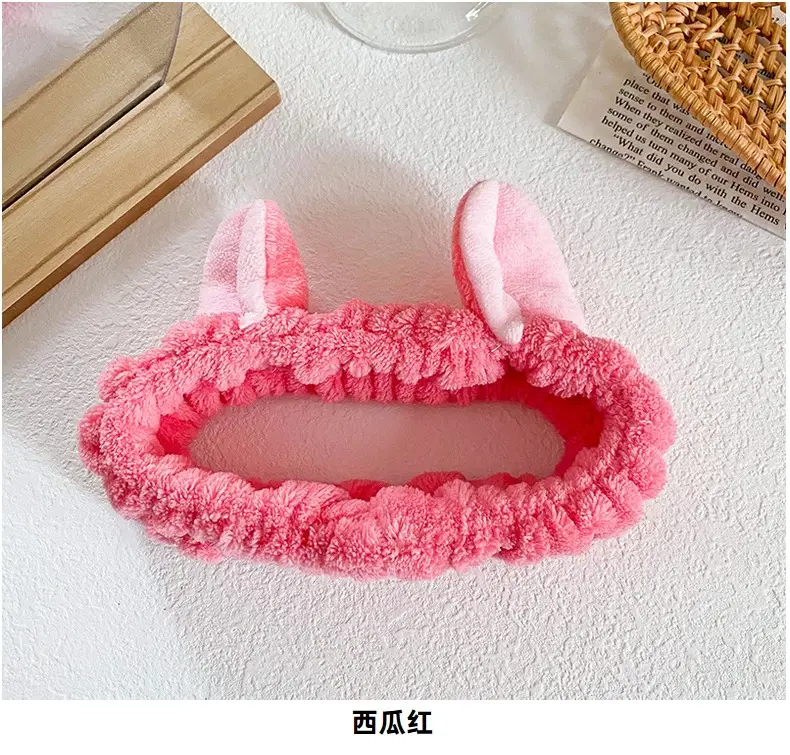 Cat Ear Flannel Headband for Women — feature 23