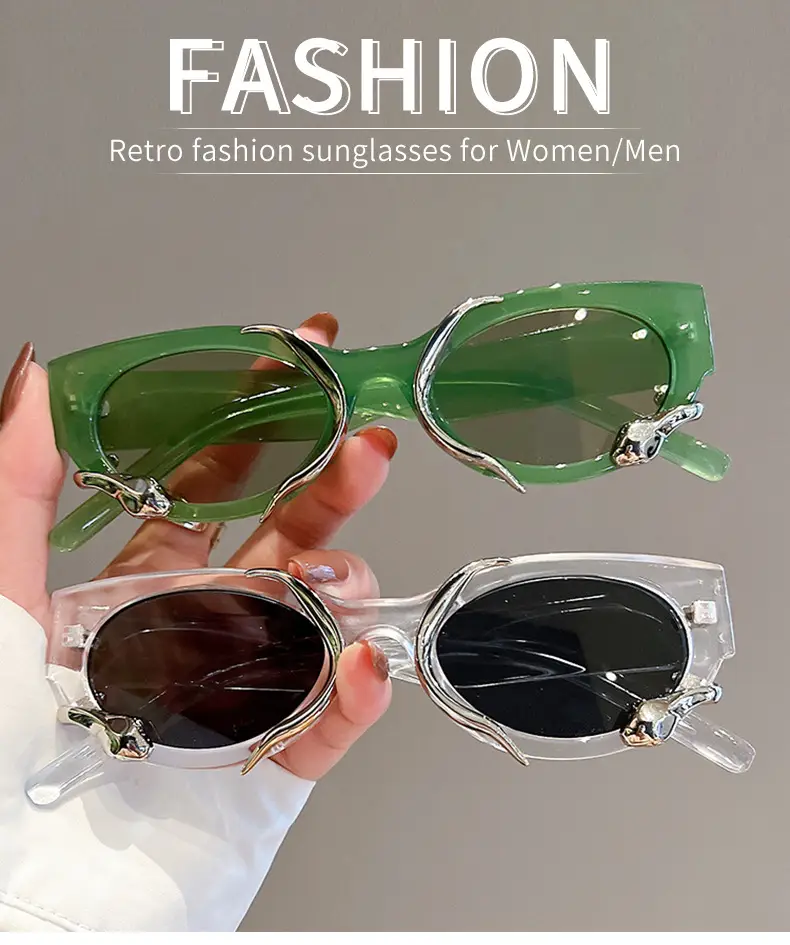 Cross-border Retro Snake Cat Eye Sunglasses Wholesale β feature 3