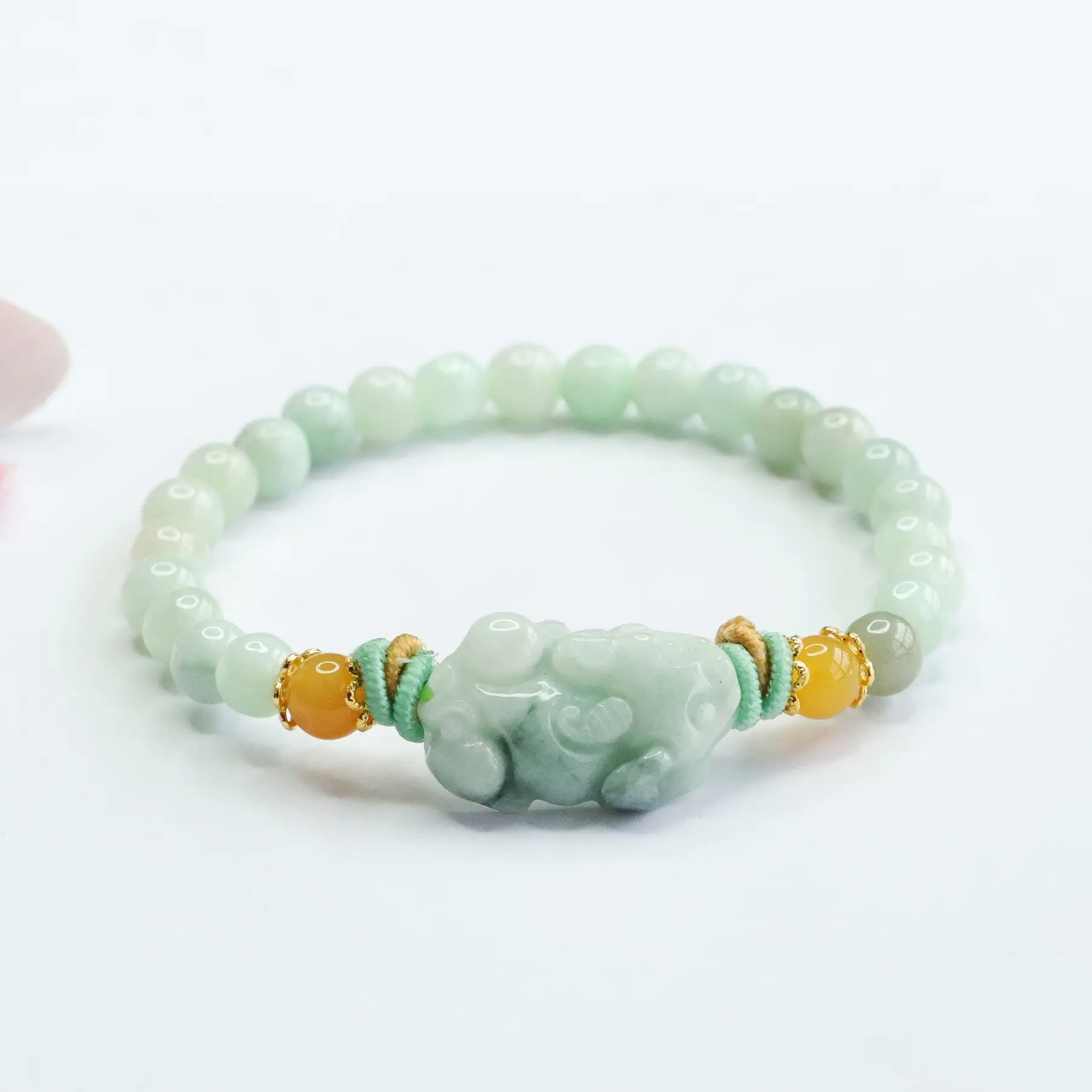 Guan Yu Jadeite Bracelet for Women Natural Grade