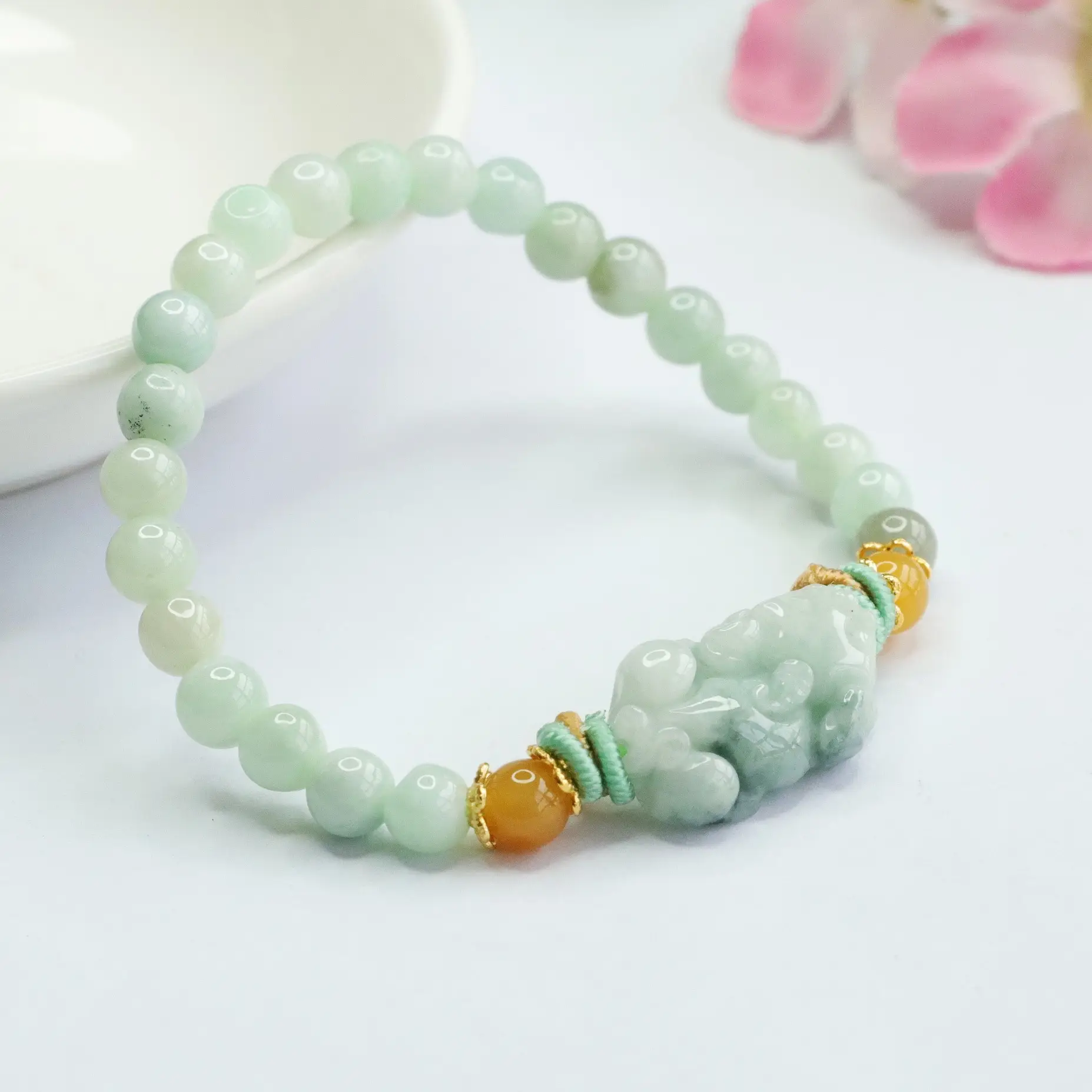 Guan Yu Jadeite Bracelet for Women Natural Grade