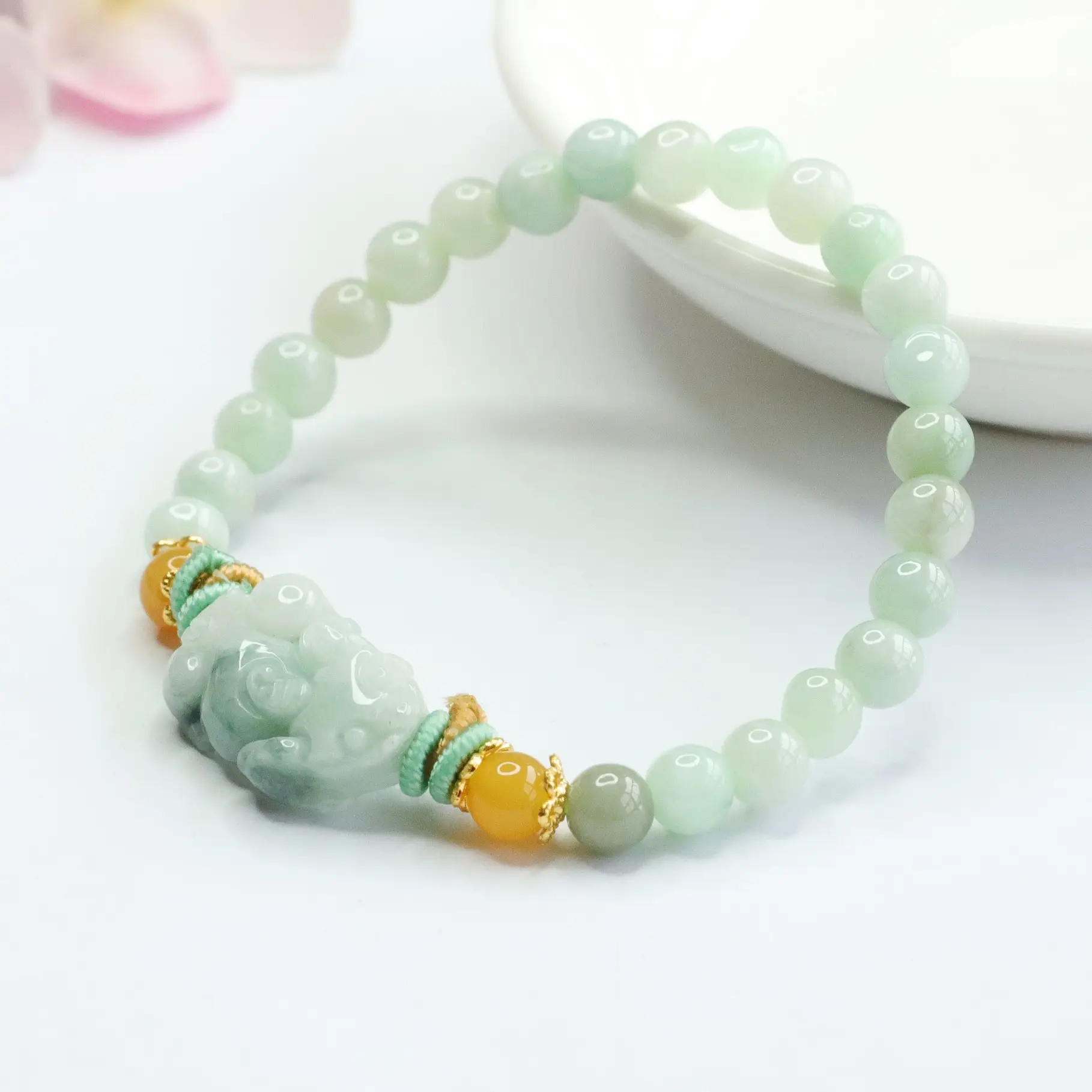 Guan Yu Jadeite Bracelet for Women Natural Grade — feature 10