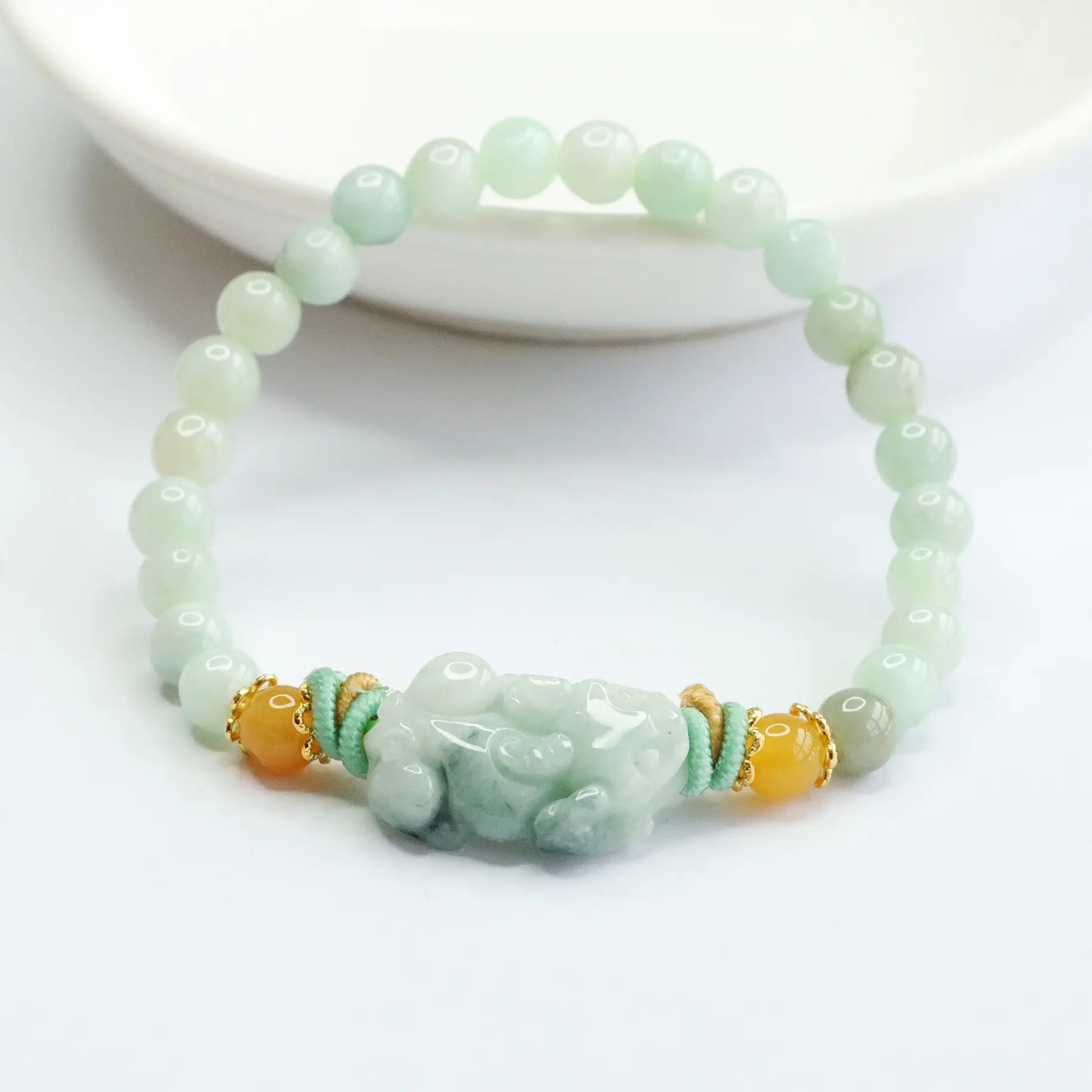 Guan Yu Jadeite Bracelet for Women Natural Grade — feature 8