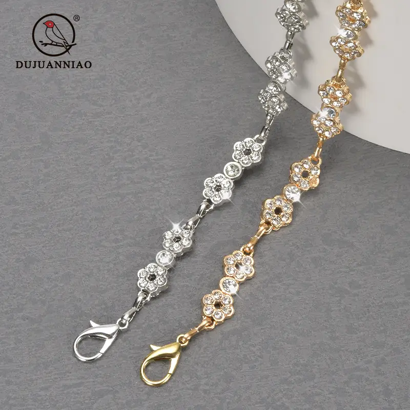 Gold Flower Inlay Belt for Women - Image 6