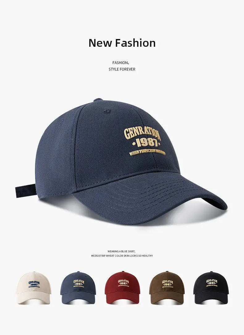 1987 Letter Cap Women Sunshade Cap Circumference — feature 1