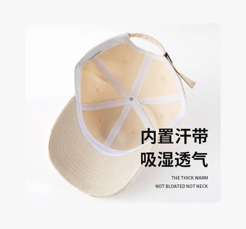 1987 Letter Cap Women Sunshade Cap Circumference — feature 3