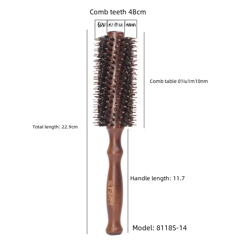 Wooden Curly Hair Comb for Styling Salon Use - Image 3