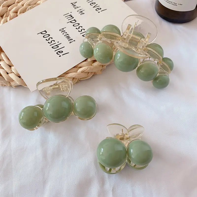 Korean Style Pearl Hairpin Clips Set of 5 - Image 12