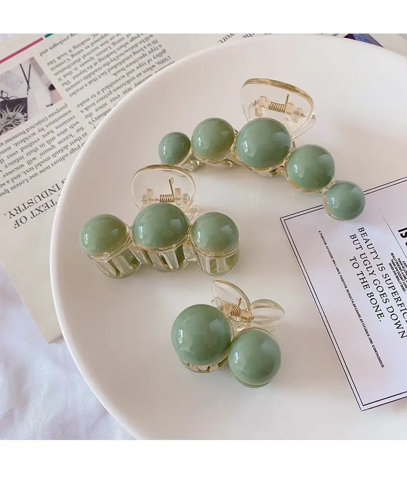 Korean Style Pearl Hairpin Clips Set of 5 — feature 33