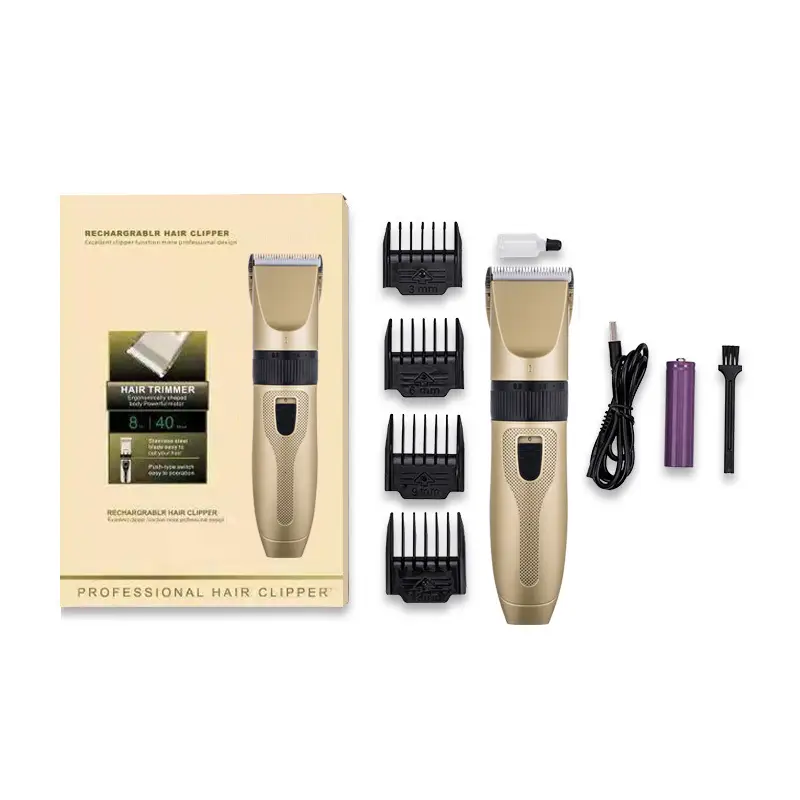 Rechargeable Electric Hair Clipper with 4 Blades & Accessories — feature 13