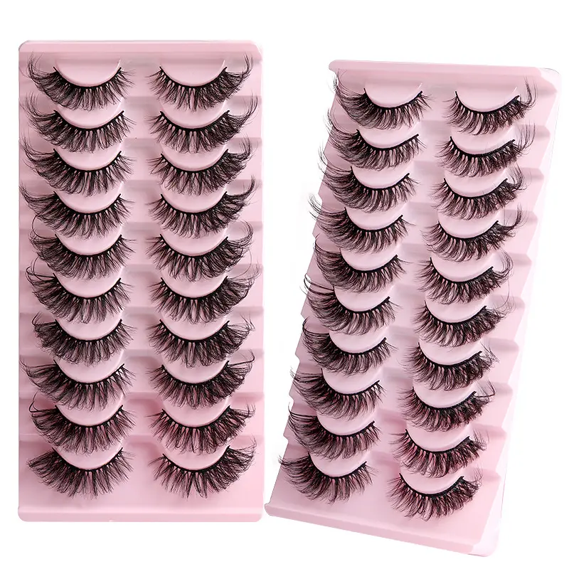 8D Mink False Eyelashes Dense Curves Wholesale - Image 10