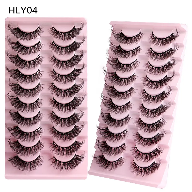 8D Mink False Eyelashes Dense Curves Wholesale - Image 4
