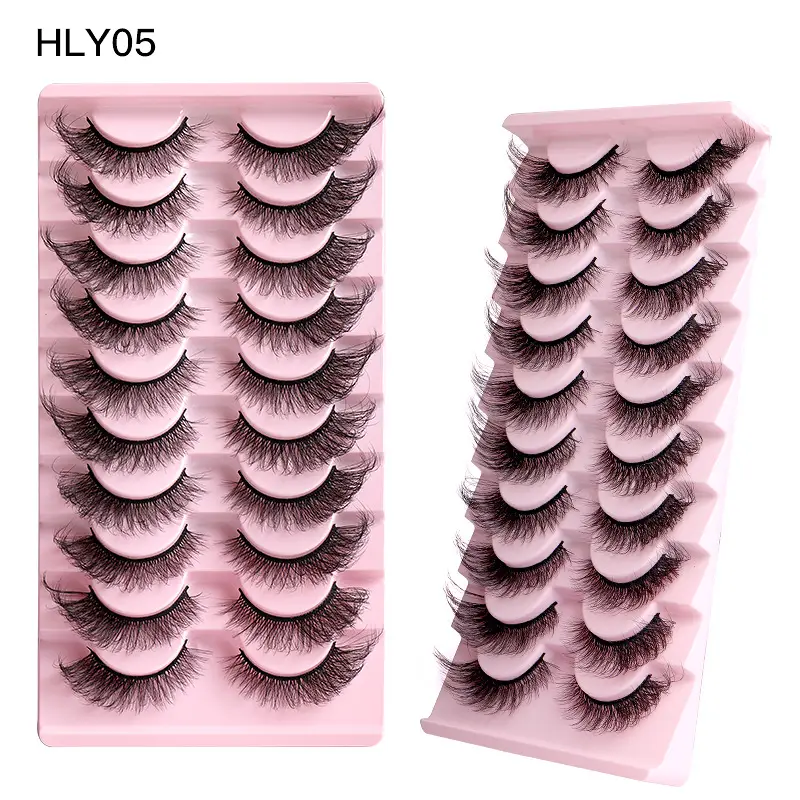 8D Mink False Eyelashes Dense Curves Wholesale - Image 5