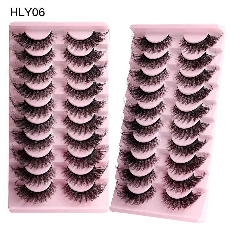 8D Mink False Eyelashes Dense Curves Wholesale - Image 6