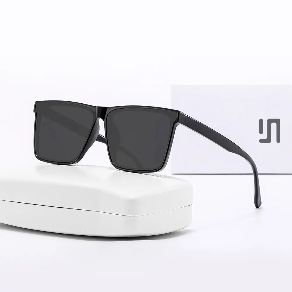 Square Polarized Sunglasses for Men Women UV Protection - Image 11