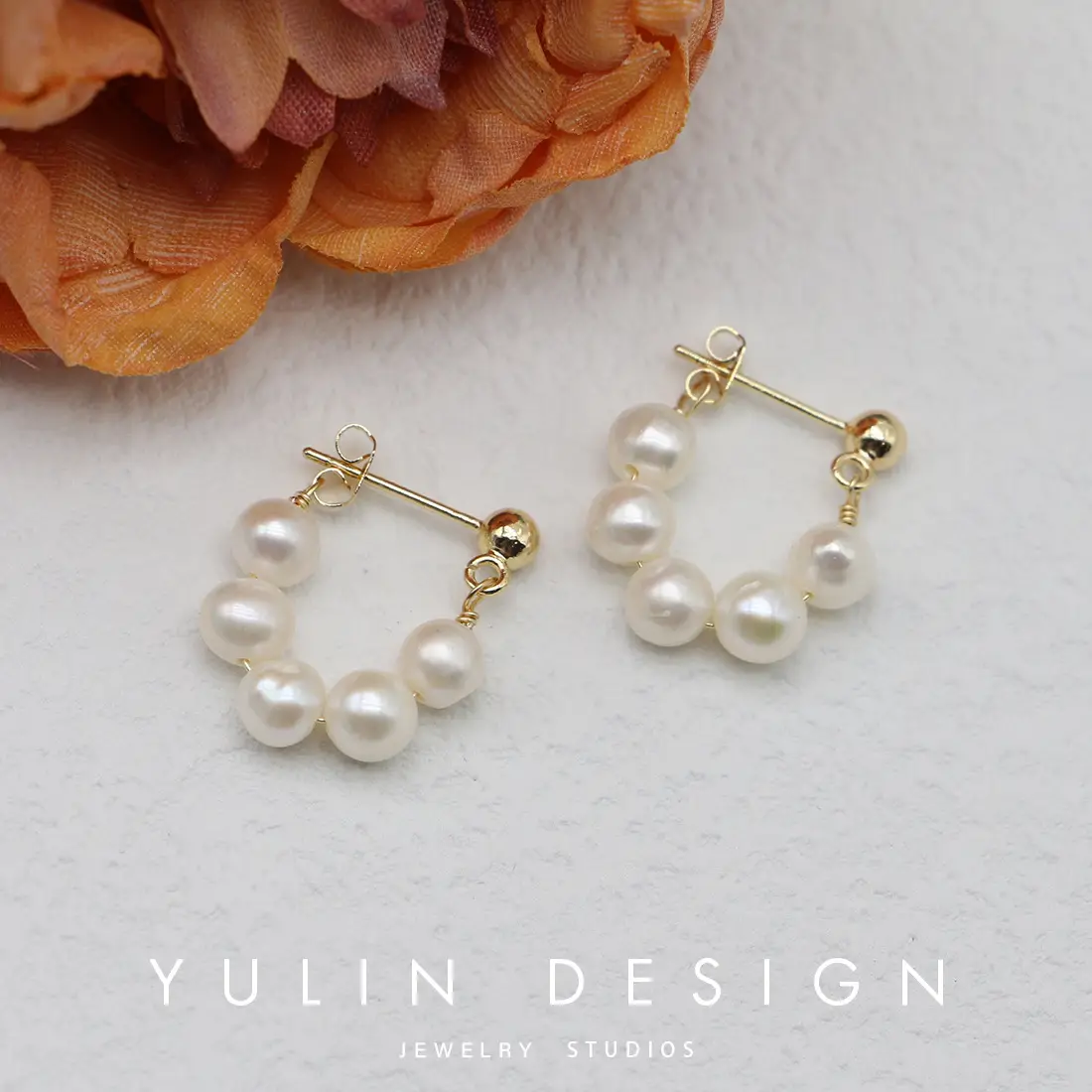 S925 Silver Pearl Earrings for Women - Image 3