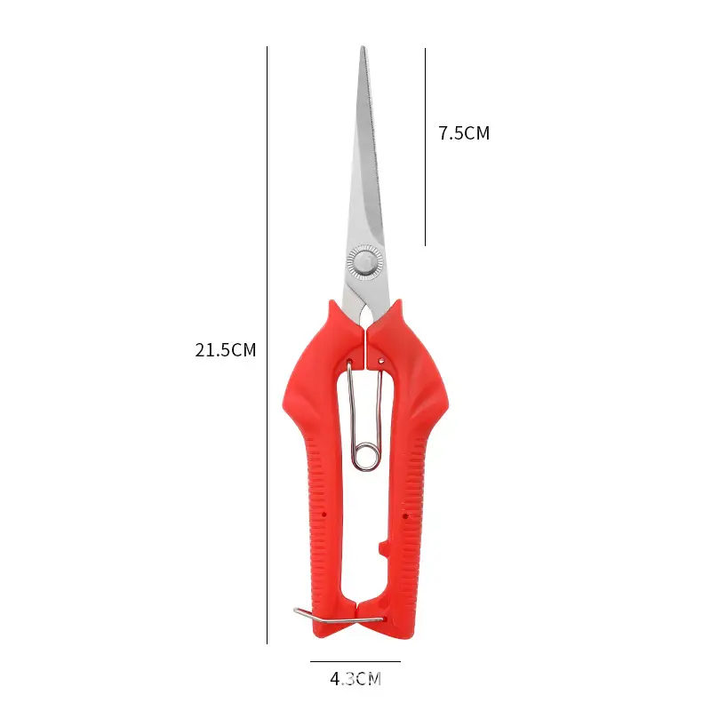 Gardening Shears, Pruning Shears, Flower Branches, Gardening Household Multi-Functional Stainless Steel Powerful Shears, Fruit Trees, Grape Water