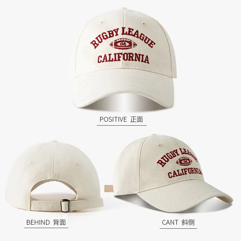 Ruge League California Blue Baseball Cap Men Women - Image 4