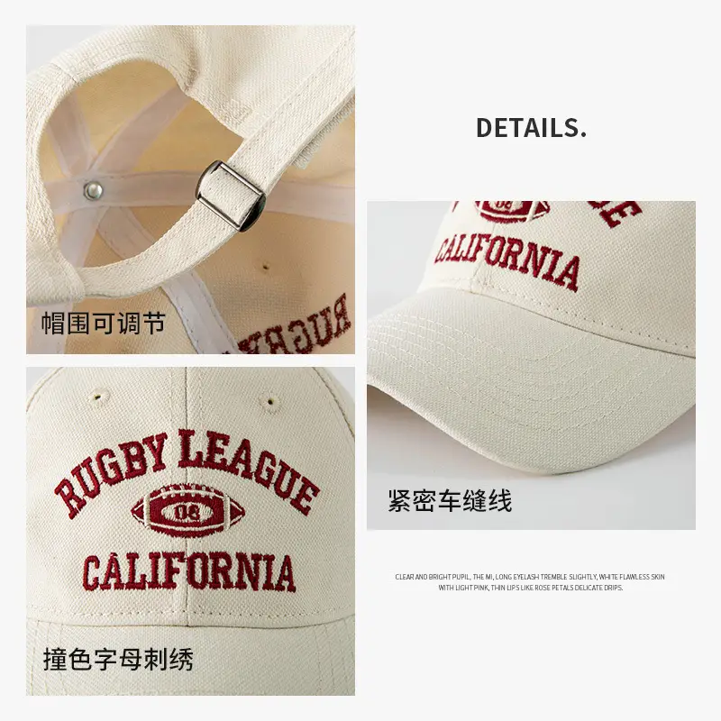Ruge League California Blue Baseball Cap Men Women - Image 5
