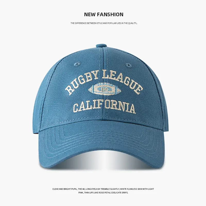 Ruge League California Blue Baseball Cap Men Women - Image 2