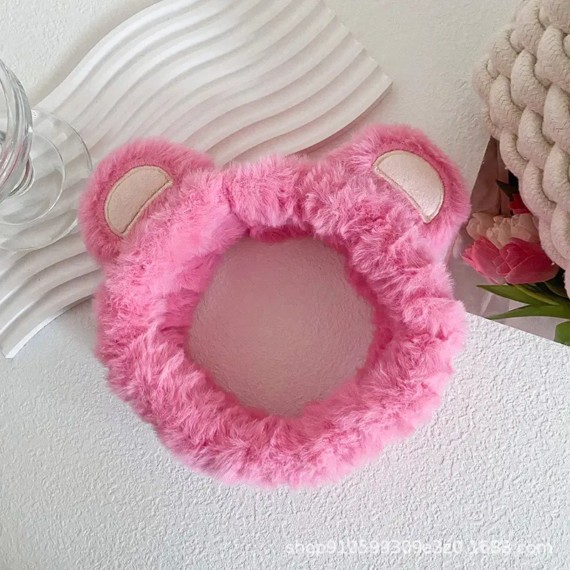 Cute Cartoon Bear & Frog Headbands for Girls