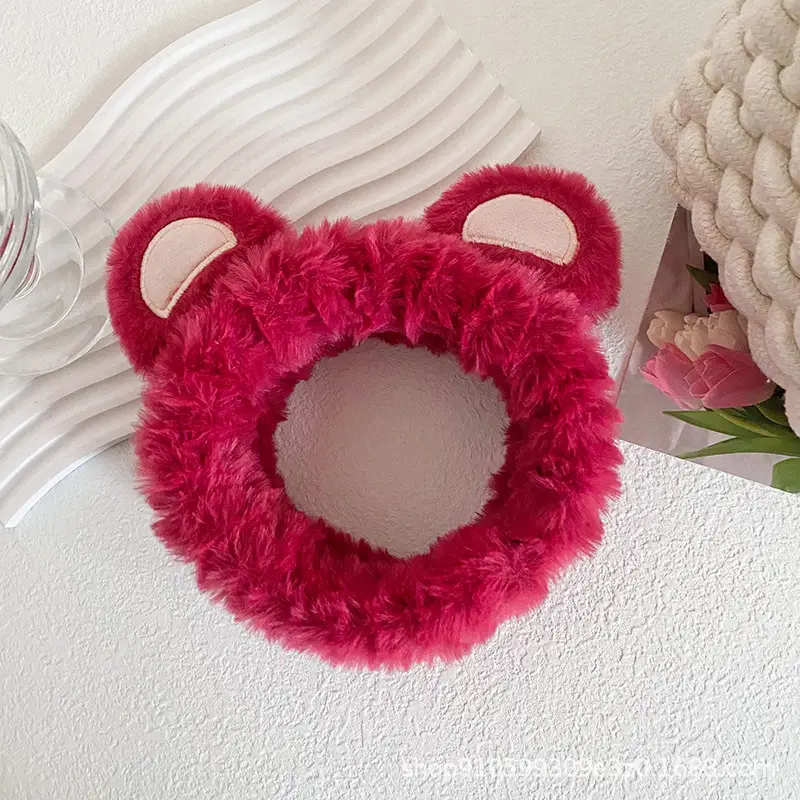 Cute Cartoon Bear & Frog Headbands for Girls