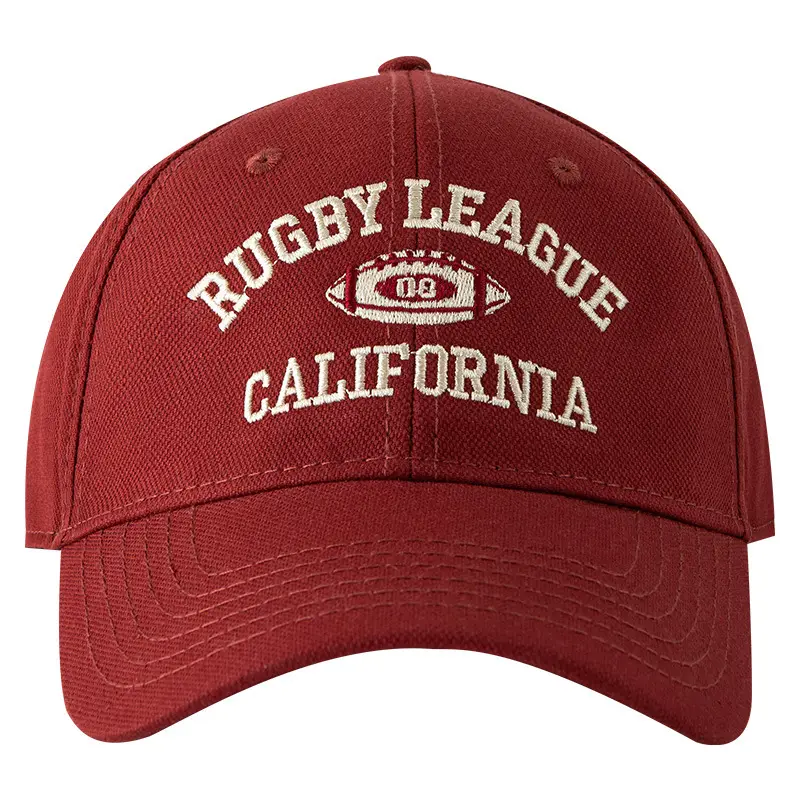 Men Rugby Embroidered Baseball Caps Multi Color - Image 7