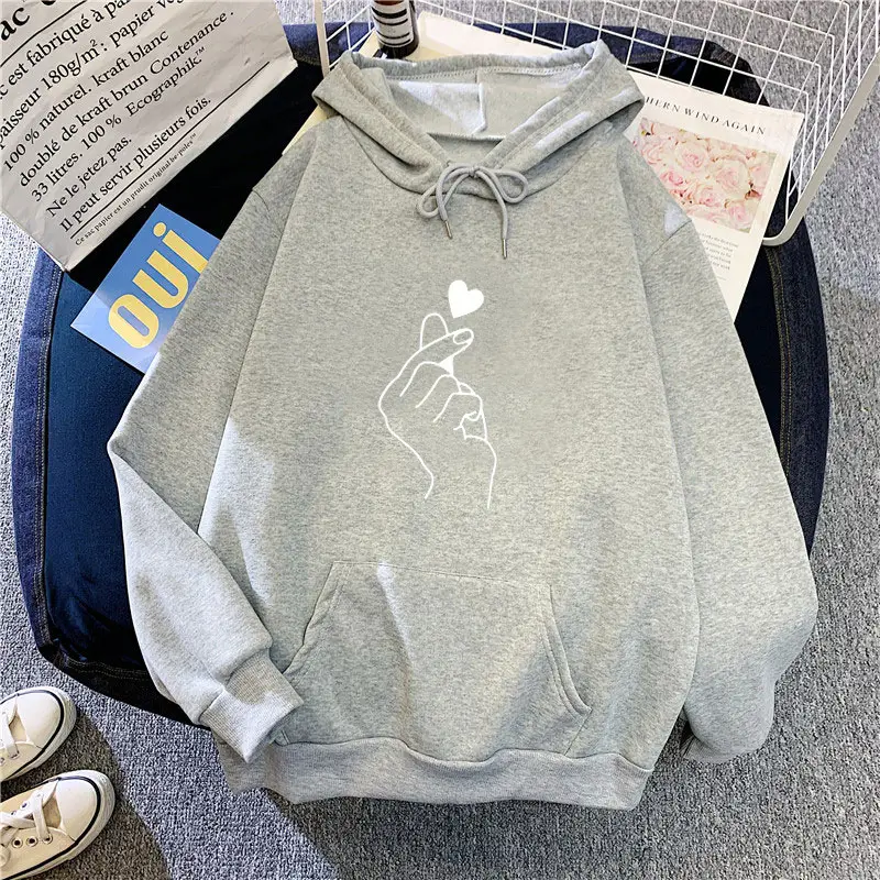 Green Velvet Hoodie for Women 2025 Winter Letter Print - Image 14