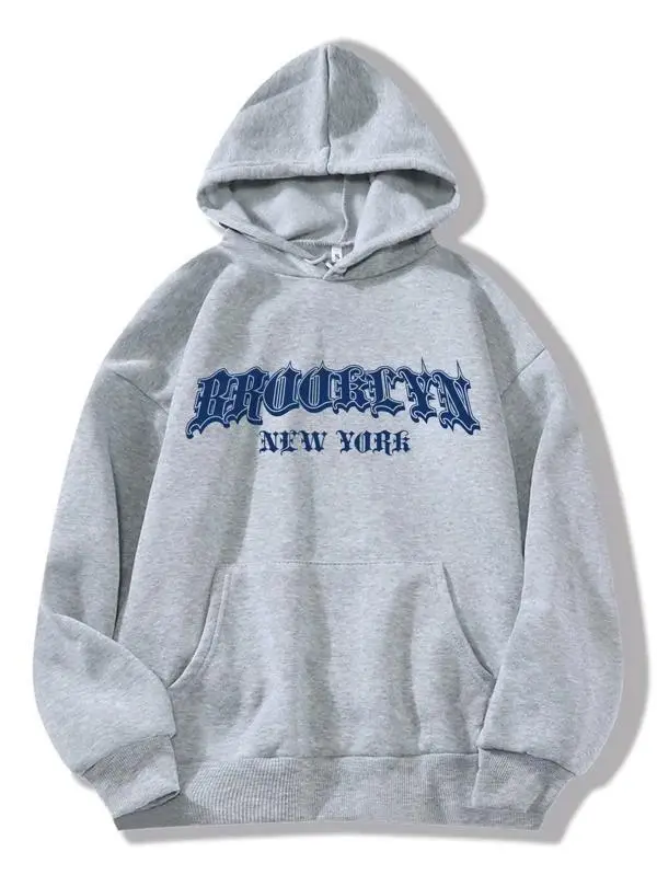 Green Velvet Hoodie for Women 2025 Winter Letter Print - Image 2