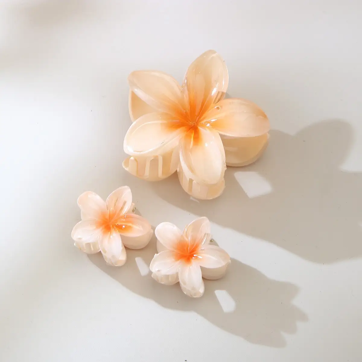 New Flower Hair Clips for Women Retro Colorful - Image 34