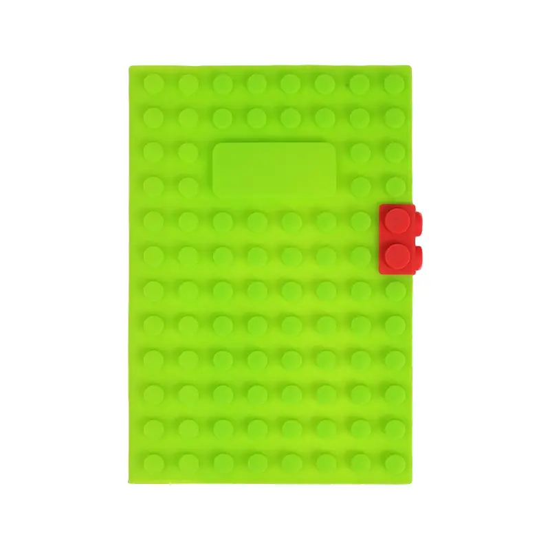 Pink Silicone A6 Notebook with Clasp for Students - Image 5