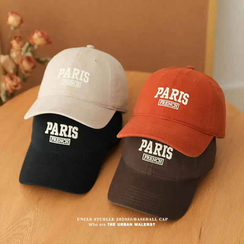 Paris Embroidered Baseball Cap for Men Women - Image 9