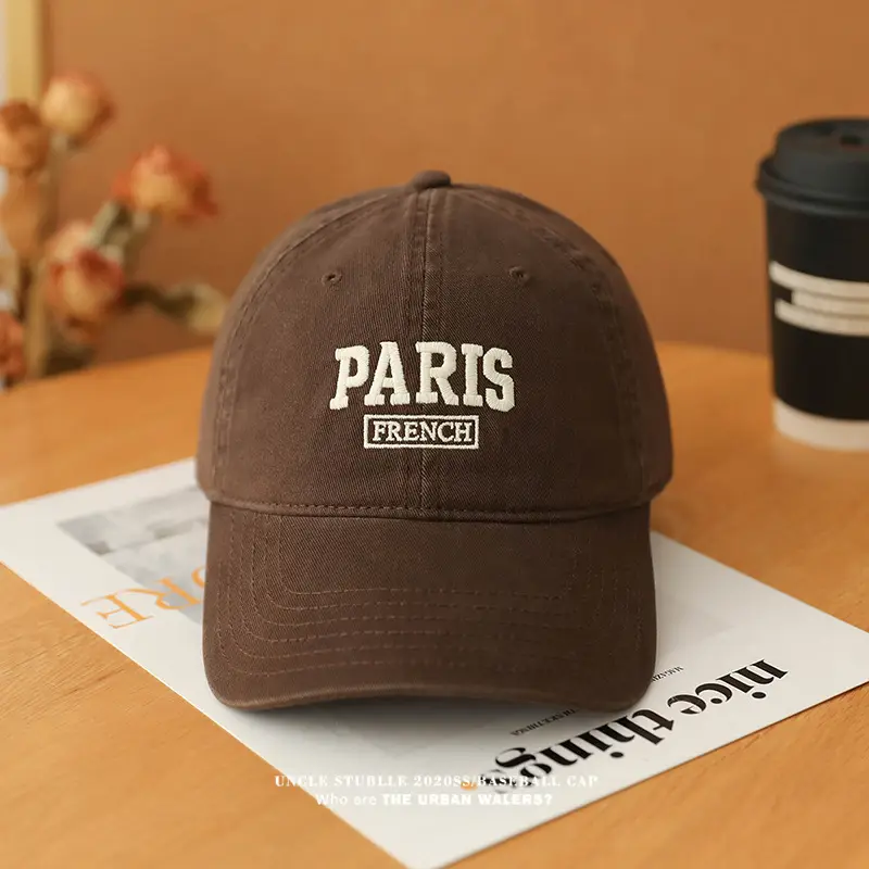 Paris Embroidered Baseball Cap for Men Women — feature 10