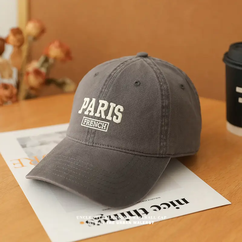 Paris Embroidered Baseball Cap for Men Women — feature 11