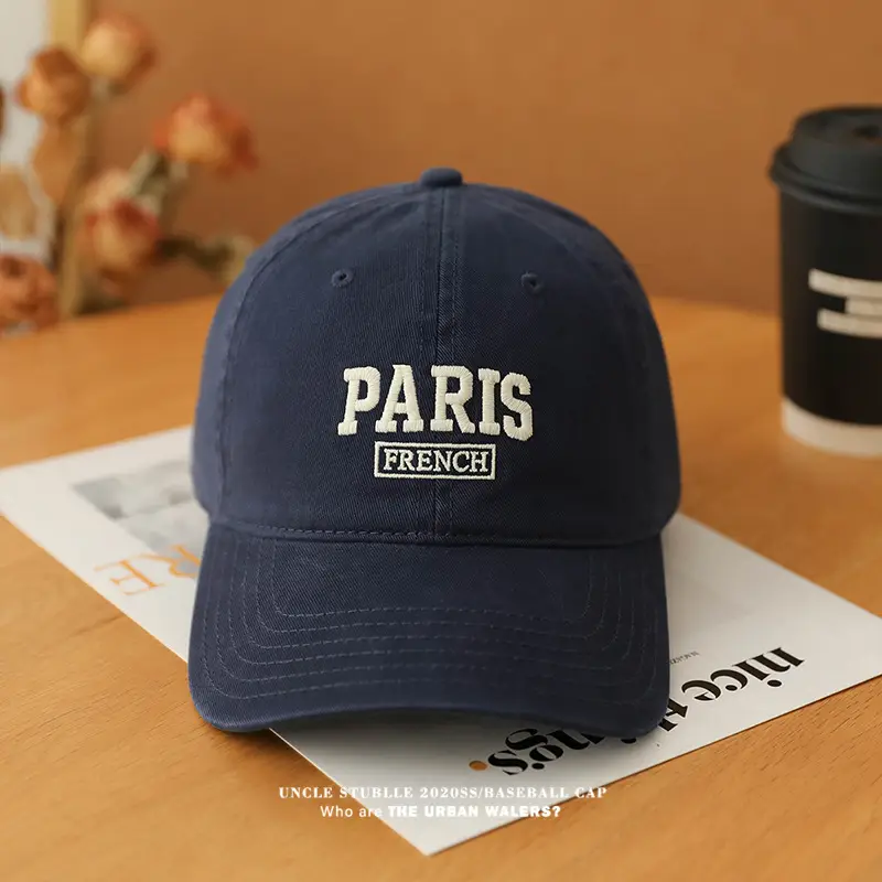 Paris Embroidered Baseball Cap for Men Women — feature 13