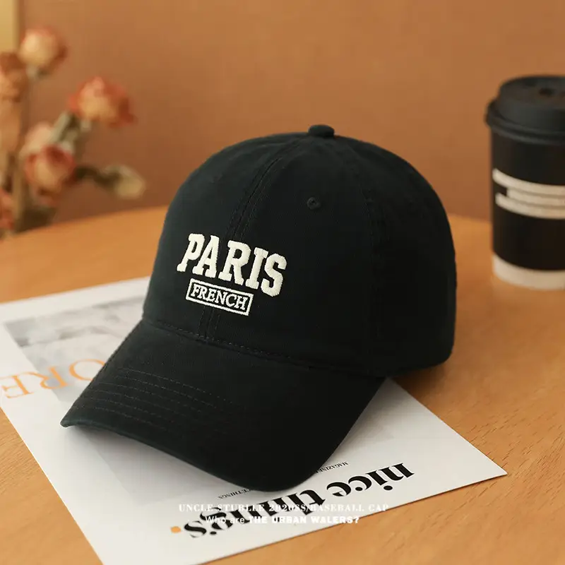 Paris Embroidered Baseball Cap for Men Women — feature 14