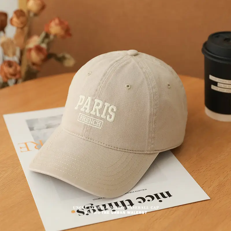 Paris Embroidered Baseball Cap for Men Women — feature 3