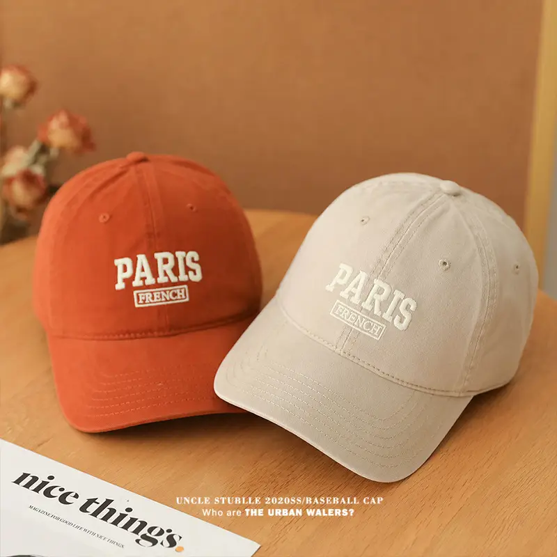 Paris Embroidered Baseball Cap for Men Women — feature 5