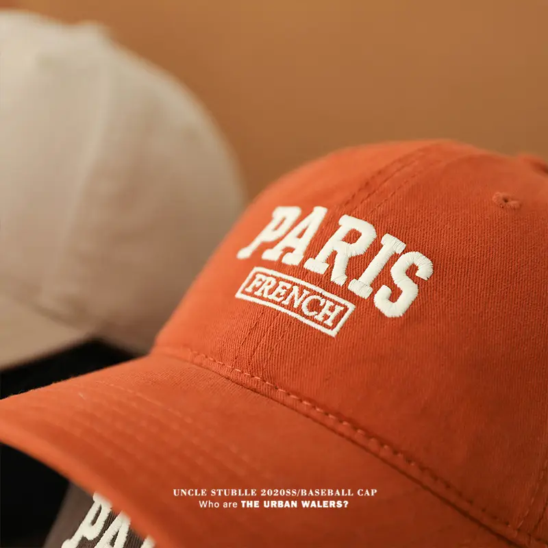 Paris Embroidered Baseball Cap for Men Women — feature 6