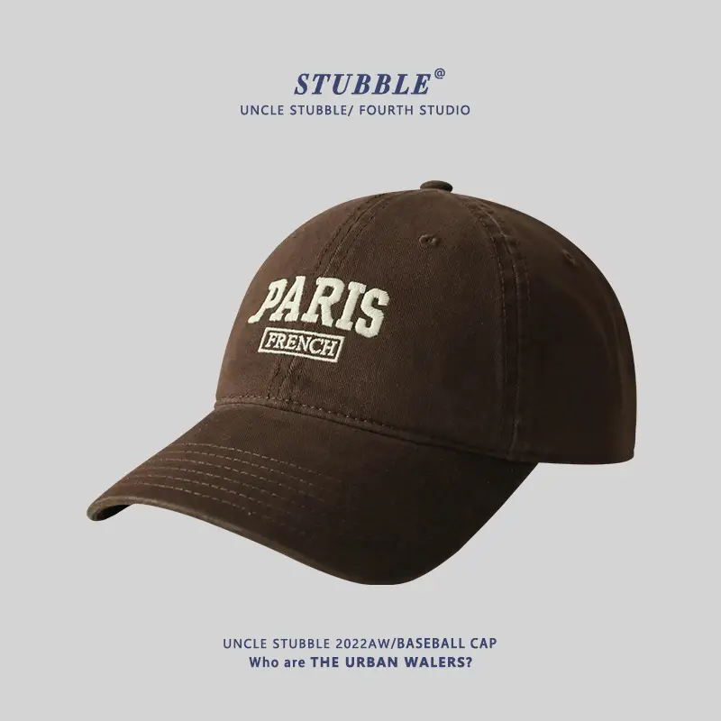 Paris Embroidered Baseball Cap for Men Women - Image 6