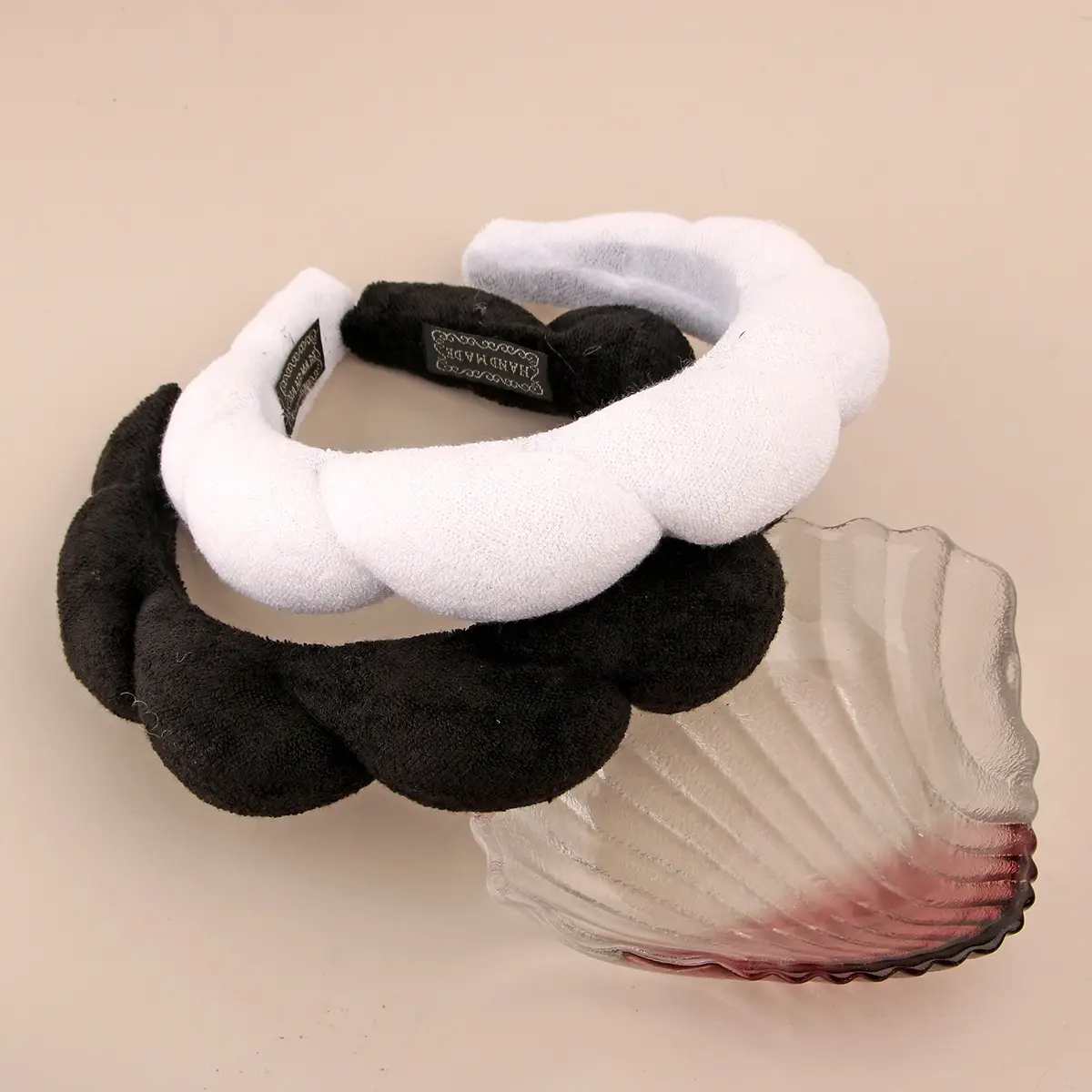 Women's Pink Foam Hair Band with Adjustable Strap — feature 16