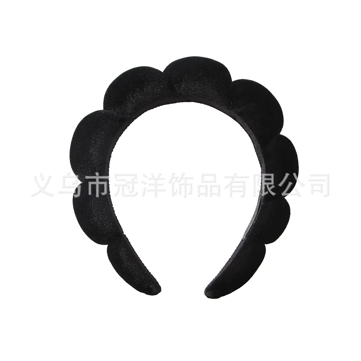 Women's Pink Foam Hair Band with Adjustable Strap - Image 11