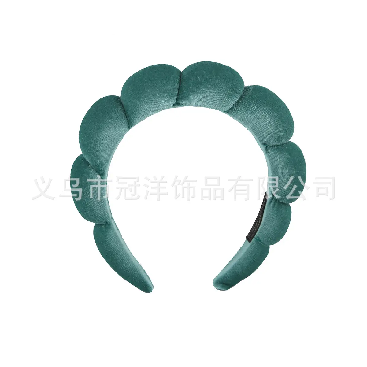 Women's Pink Foam Hair Band with Adjustable Strap - Image 12