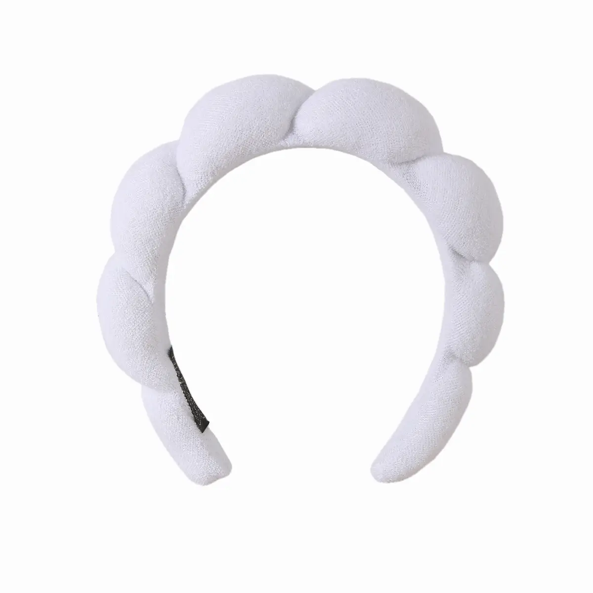 Women's Pink Foam Hair Band with Adjustable Strap - Image 2
