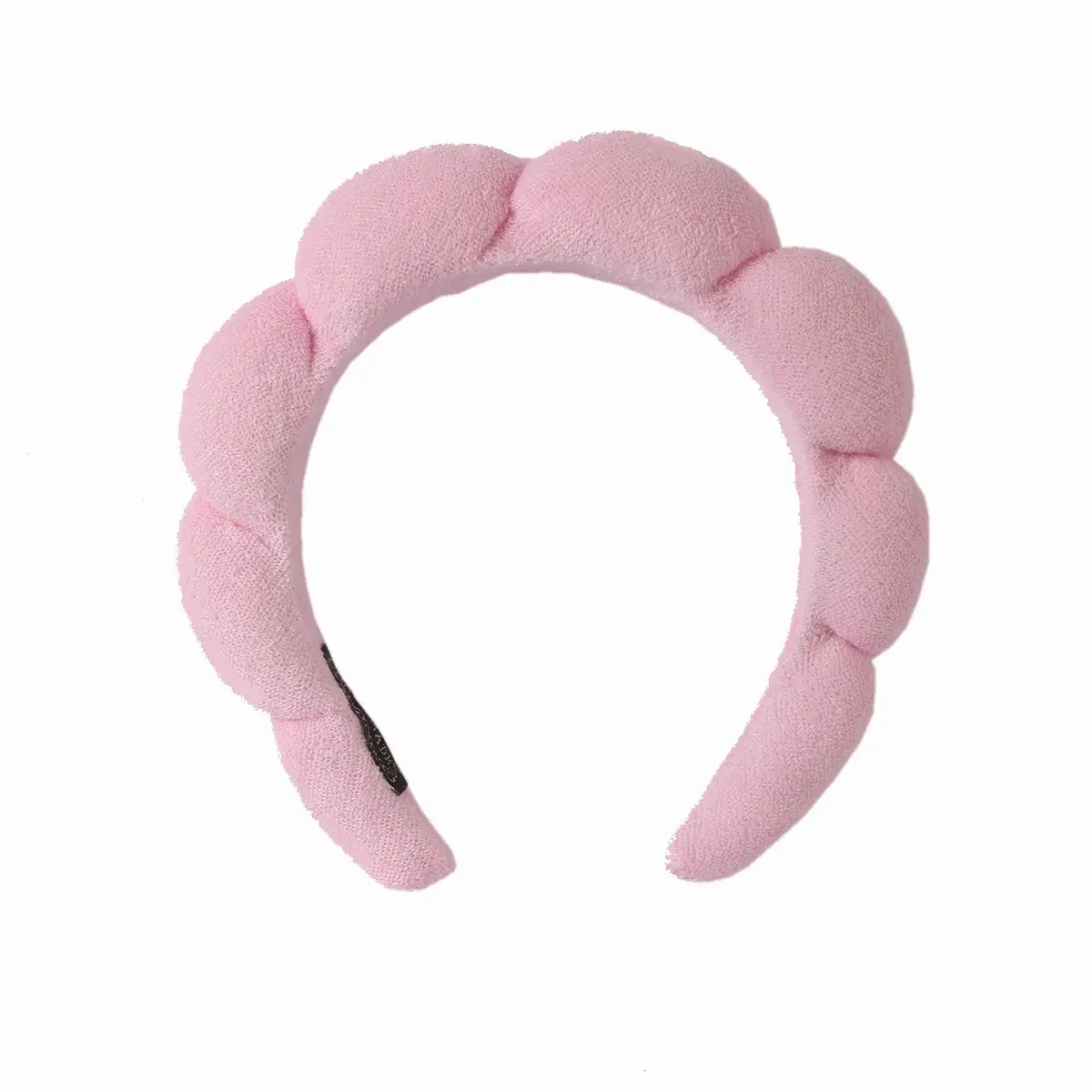 Women's Pink Foam Hair Band with Adjustable Strap - Image 3