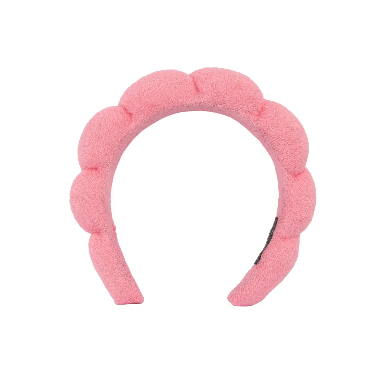 Women's Pink Foam Hair Band with Adjustable Strap - Image 6
